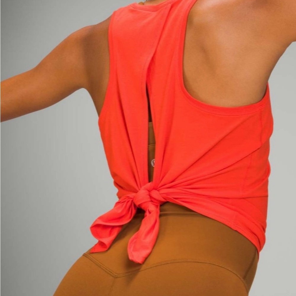 *Maroon* All Tied Up Tank Top
